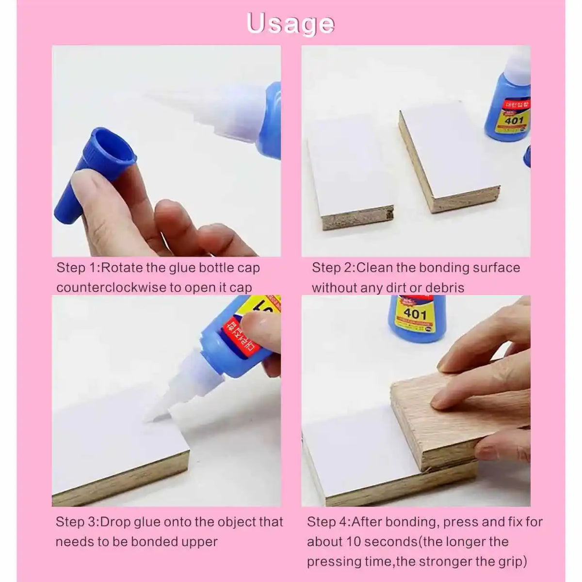 Fake nail sticker glue. Extremely strong, quick-drying. A powerful adhesive for nail art repairs – fast-drying, high viscosity, multi-purpose. Super glue 20ml.